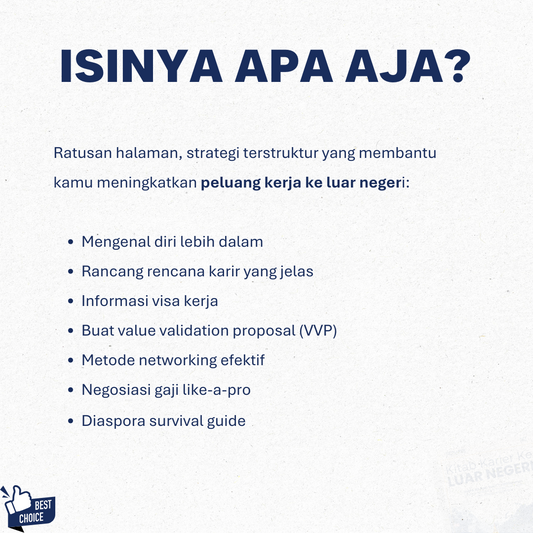 Kitab Karier ke Luar Negeri