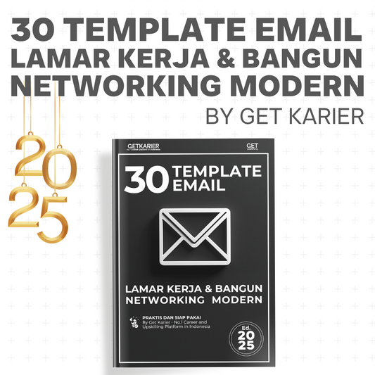 30 Template Email Lamar Kerja & Bangun Networking Modern