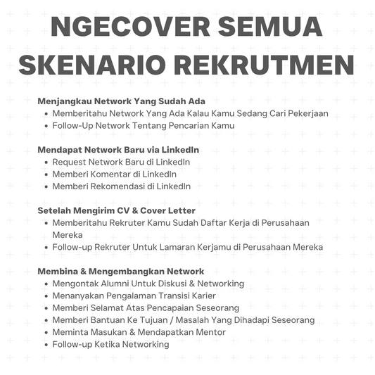 30 Template Email Lamar Kerja & Bangun Networking Modern