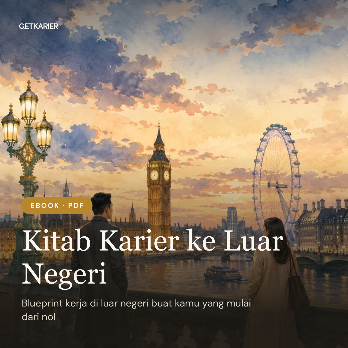 E-book Kitab Karier ke Luar Negeri - cover