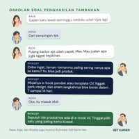 Obrolan Raya, Arga, dan Rivaldy soal mencari penghasilan tambahan lewat produk digital tanpa resign.