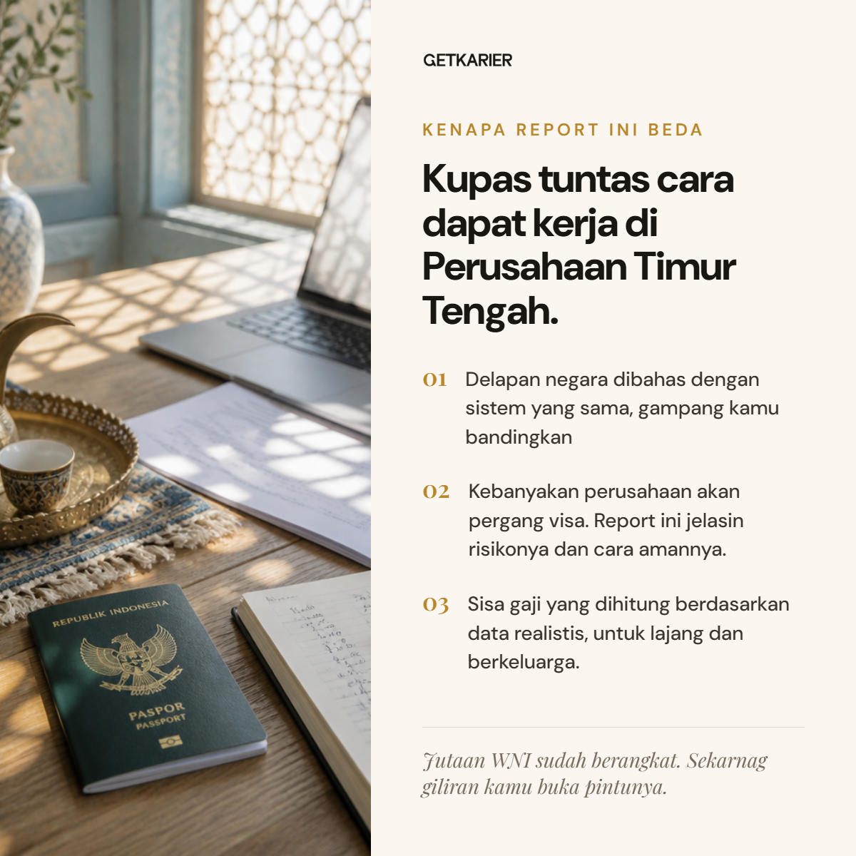 Peta Karier Timur Tengah (2026)