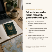 Bundling Peta Karier (Asia & Australia + Eropa & UK + Timur Tengah)