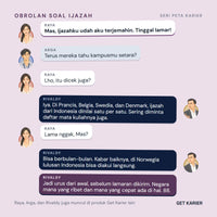 Obrolan Raya, Arga, dan Rivaldy soal ijazah dari Indonesia: di beberapa negara Eropa dinilai satu per satu dan bisa berbulan-bulan, sedangkan di Norwegia bisa diakui langsung.