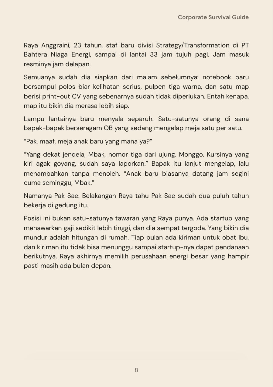 Halaman asli Bab 1: Welcome to Reality