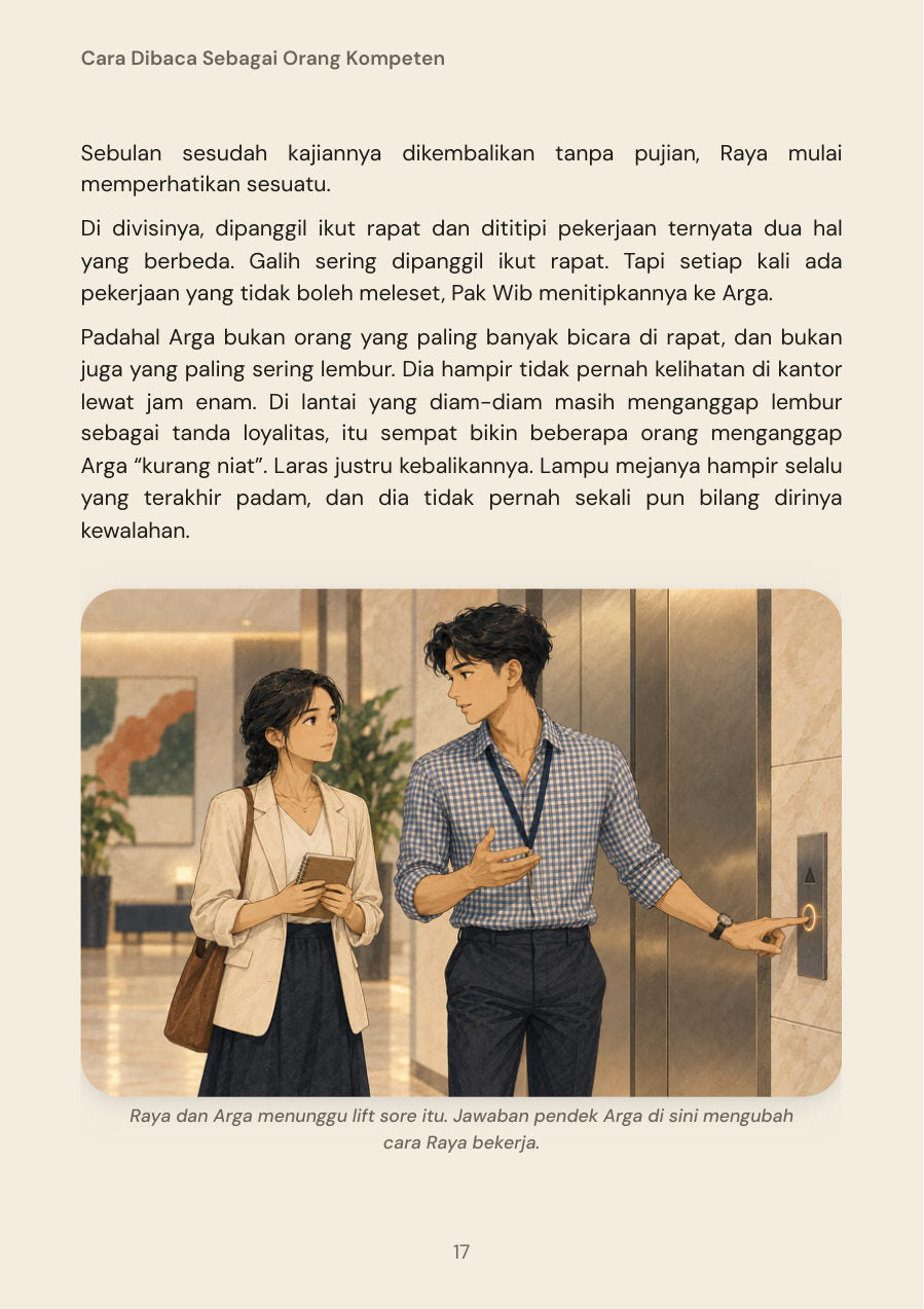 Halaman asli Bab 2: Cara Dibaca Sebagai Orang Kompeten